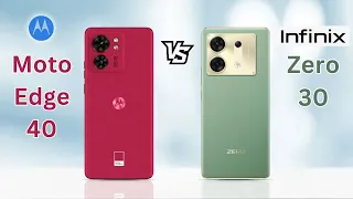 Motorola Edge 40 vs Infinix Zero 30 5G - Full Comparison
