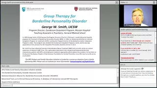 Group Therapy for Borderline Personality Disorder