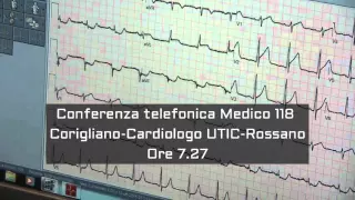 Centrale operativa 118-Video racconto di un soccorso per dolore toracico