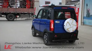 LK4600D  electric car （The roof is a solar panel）