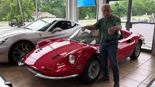 1973 Ferrari Dino 246gts walk around with Wayne Carini