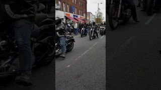 Satans Slaves England at Wakefield City Centre Car Show 2017