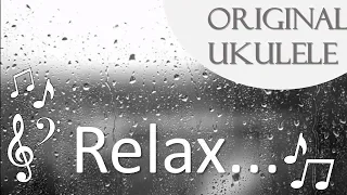 3 hours of Relaxing Ukulele Music – Lullaby – Rain Sounds – Meditation Music ♪♫♬