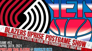 Portland Trail Blazers @ Brooklyn Nets Postgame Show (Game #63)