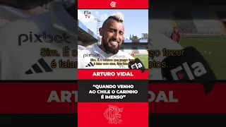 Arturo Vidal fala sobre o carinho do povo chileno