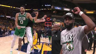 CELTICS VS PACERS! FINAL 3:22 UNCUT! WILD ENDING! ECF GM 4! SWEEP COMPLETE! TATUM SHOCKED!