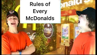 Rules of EVERY McDonalds!