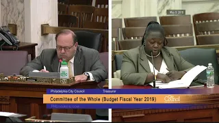 FY2019 Budget Hearing - Departmental Callback - City Treasurer 5-9-2018