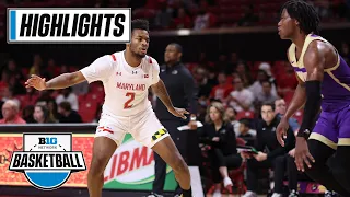 W. Carolina at Maryland | Highlights | Big Ten Men's Basketball | Nov. 10, 2022