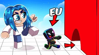 GIGANTE vs FORMIGA no Obby do Roblox!