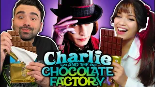 CHARLIE AND THE CHOCOLATE FACTORY (2005) MOVIE REACTION!