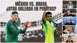 MÉXICO BRASIL Otra goleada en puertas para el TRI previo a la Copa América  ¿Y Jimmy? | Exclusivos