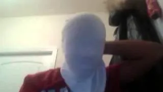 How to make a Slenderman mask FREE!!!