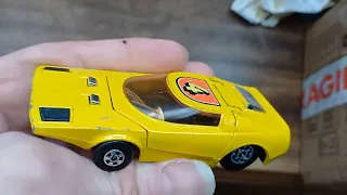 Unboxing a vintage diecast job jot from ebay Dinky Matchbox Corgi