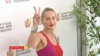 Sharon Stone at 23rd Annual "A Time For Heroes" Celebrity Picnic ARRIVALS