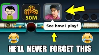 HE THOUGHT HE'S GOOD IN 8 BALL POOL, I TAUGHT HIM A LIFE LESSON INSTEAD...(embarassing)