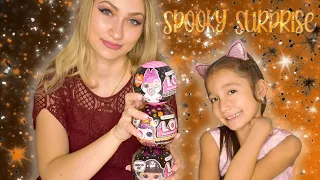 UNBOXING! L.O.L. SURPRISE! MGAE CARES AND SPOOKY SPARKLE DOLLS!