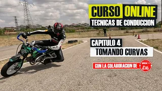 Curso Conducción Moto 🏍 #4 Tomando Curvas | Trazar