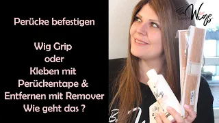 Perücke befestigen - Wig Grip oder Perückentape & Remover - BeLovely Wigs