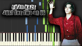 Fujii Kaze - Just the Two of Us - [Piano Tutorial] (Synthesia) (Download MIDI + PDF Scores)