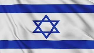 Israel Flag Waving Animation / 3-min loop / free 4K stock footage