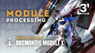 Rosmontis Module X Upgrade LV3 Showcase - Aftershock Intensifies