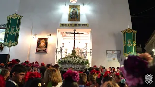 [4k] Entrada de la Santa Cruz en la Capilla de San Gregorio | #DíaDeLaCruz24 Hdad. de la Vera-Cruz