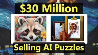 MAKE MONEY ONLINE Selling AI puzzles and make PASSIVE INCOME