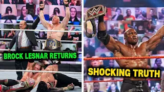 Brock Lesnar Destroys Roman Reigns & Edge...Shocking Truth Why Bobby Lashley Won Title...WWE News