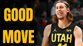 KELLY OLYNYK IS A GOOD MOVE, WE NEEDED A CENTER..