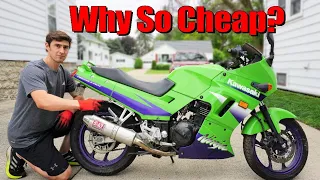 I Bought a $600 Kawasaki Ninja Sport Bike
