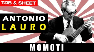 TAB/Sheet: Momoti by Antonio Lauro [PDF + Guitar Pro + MIDI]