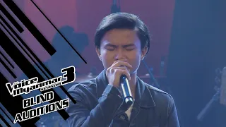 Jonathan Tang Shing: "Best Part" - Blind Auditions - The Voice Myanmar Season 3, 2020