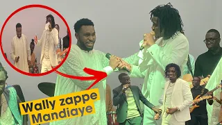 Réception Alioune seck, Wally Chante Bambaly et zappe Mandiaye qui refuse de chanter sur scène