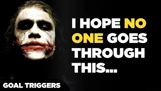 The Dark Truth Behind Heath Ledger's Joker | Life Stories | Goal Triggers