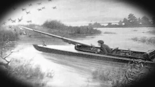 Punt Gun firing on Fens