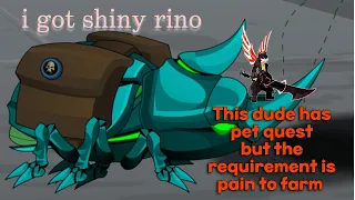 AQW where to get Beetle General Pet and do first quest