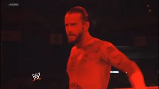 Kane vs CM Punk Raw 2012 - Part 1 (HD)