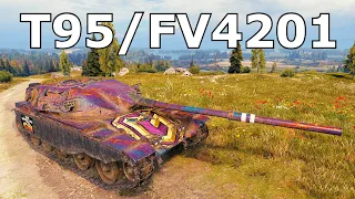 World of Tanks T95/FV4201 Chieftain - 4 Kills 10,1K Damage