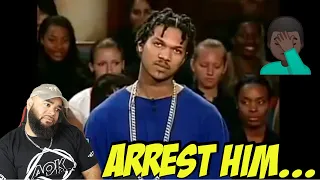 Thug Gets Bold With Judge Joe Brown! You should never ever do this...