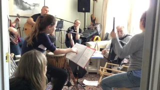 Palina Voitka and band UTRO Rehearsal (Aria Maria Magdalena)