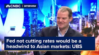 Fed not cutting rates would be a headwind to Asian markets: UBS