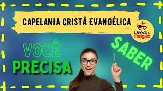 Capelania cristã evangélica: o que você precisa saber | Curso de Capelania