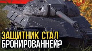 Новый ИС-3 Защитник - проверяем броню в рандоме | Tanks Blitz