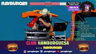 RayBurger - CLUB HAMBURGUESA Twitch Live Stream #8 (NEW MERCH! LINK IN DESCRIPTION)