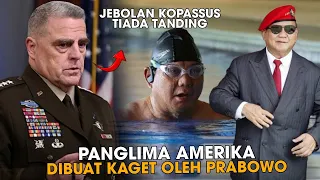 US ARMY SAMPAI HERAN LIHAT GAYA RENANG PRABOWO! Tak Heran Latihan Kopassus Sekeras Ini