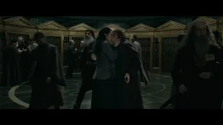 Гарри Поттер и Дары Смерти Часть 1. Мэри, иди домой! Собери детей! Рон целуется с какой-то женщиной