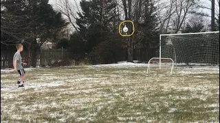 ❄️ Cold??? What cold? ❄️ | Snow won’t stop me playing soccer | Connor Kirkpatrick