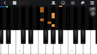 my demons - starset - piano tutorial midi phone