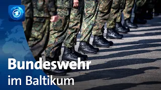 Vorkommando der Bundeswehr bricht ins Baltikum auf